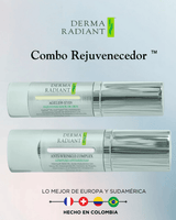 ⟡ Derma Duo con CAA gratis ⟡ cuidado avanzado para rostro y contorno de ojos - DermaRadiant