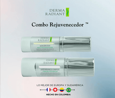 ⟡ Derma Duo con CAA gratis ⟡ cuidado avanzado para rostro y contorno de ojos - DermaRadiant