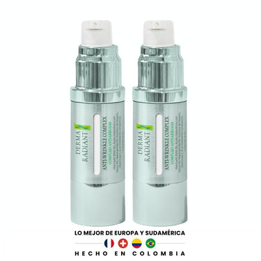 ✨ Complejo Anti - Arrugas 2 - Pack: Hidratación Profunda y Firmeza Doble - DermaRadiant