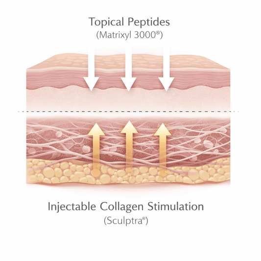 Matrixyl 3000® y Sculptra: dos caminos distintos, un mismo objetivo - DermaRadiant