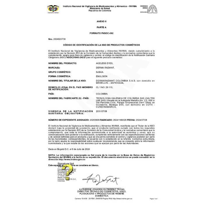 ✨ Rejuvenecedor de Ojos™: Precisión Clínica para una Mirada Más Firme y Refrescada - DermaRadiant
