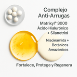 ⟡ Complejo Anti - Arrugas 2 - Pack ⟡ ciencia clínica para una piel firme, suave y protegida - DermaRadiant