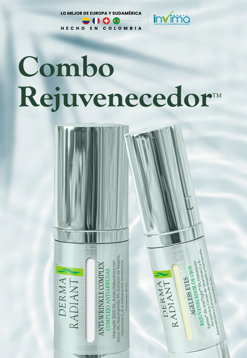 ⟡ Derma Duo ⟡ cuidado avanzado para rostro y contorno de ojos - DermaRadiant