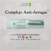 ✨ Complejo Anti - Arrugas: Ciencia Clínica para una Piel Firme, Suave y Protegida - DermaRadiant
