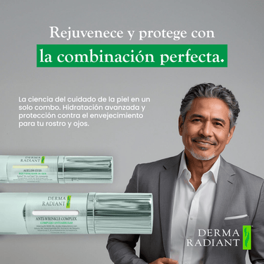 ✨ Derma Combo: Rejuvenecedor de Ojos y el Complejo Anti - Arrugas - DermaRadiant