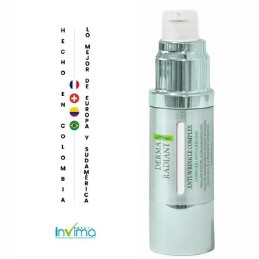 ✨ Complejo Anti - arrugas: Ciencia Clínica para una Piel Firme, Suave y Protegida - DermaRadiant