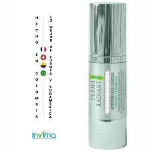 ✨ Complejo Anti - arrugas: Ciencia Clínica para una Piel Firme, Suave y Protegida - DermaRadiant