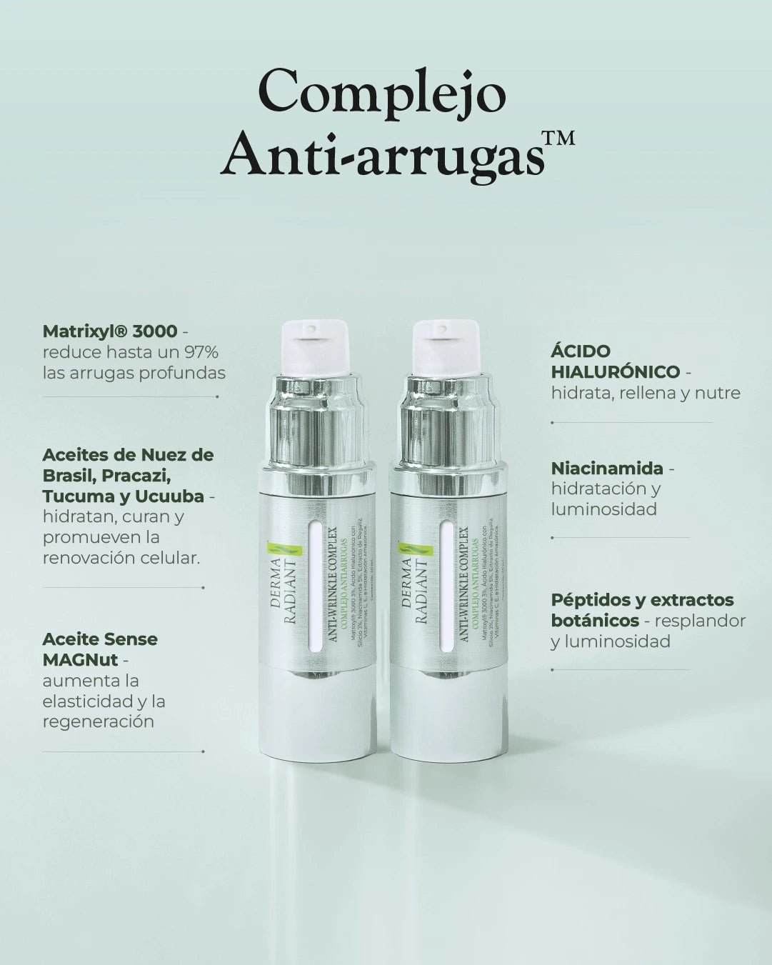 Combo Complejo Anti - Arrugas - DermaRadiant
