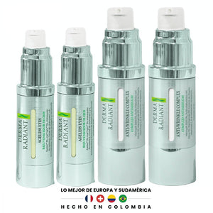 ✨ Rutina 2 Pasos 2 - Pack: Fórmulas Clínicas en Sinergia para Rostro y Ojos - DermaRadiant