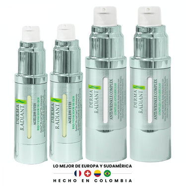 ✨ Rutina 2 Pasos 2 - Pack: Fórmulas Clínicas en Sinergia para Rostro y Ojos - DermaRadiant