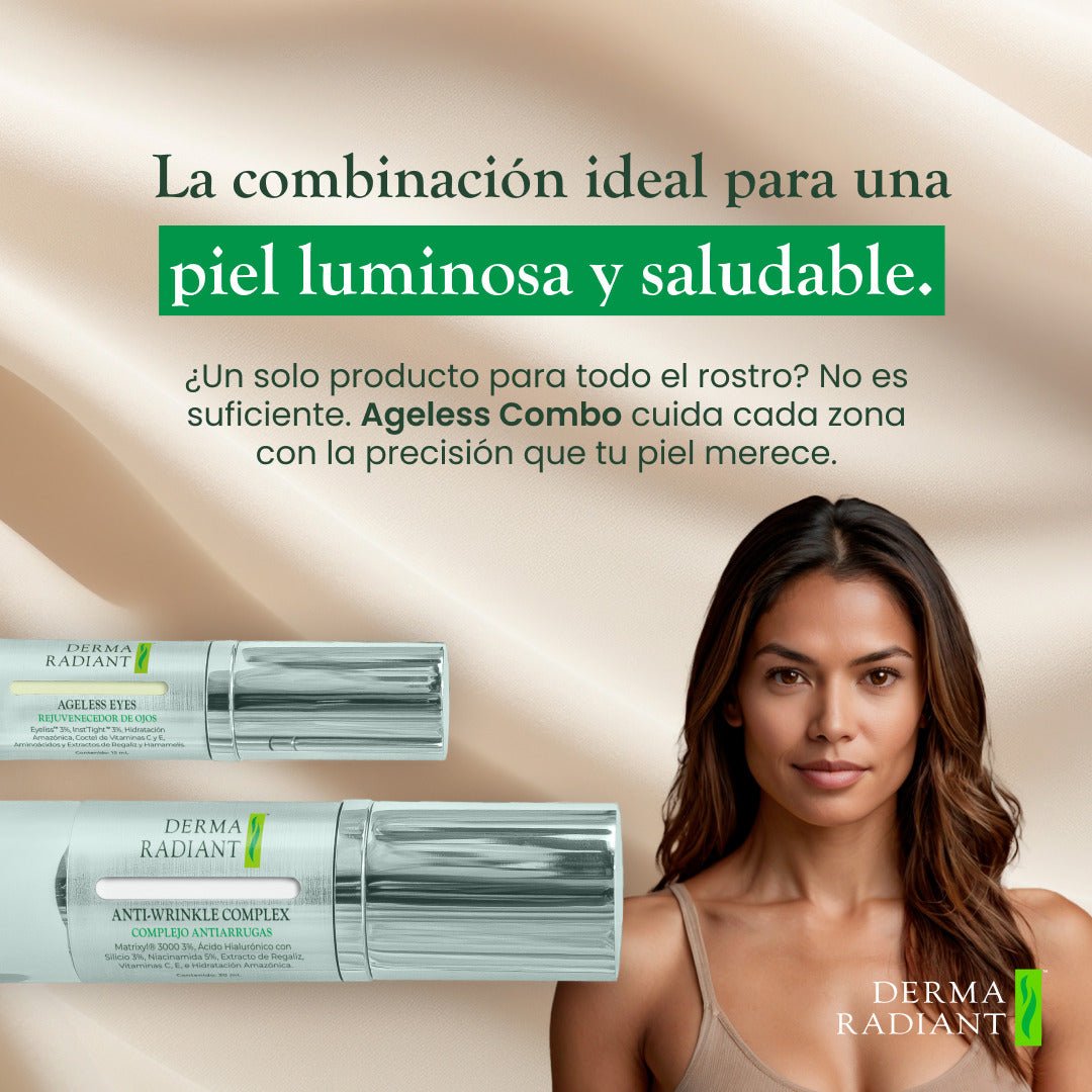 Derma Duo ▸ cuidado avanzado para rostro y contorno de ojos - DermaRadiant